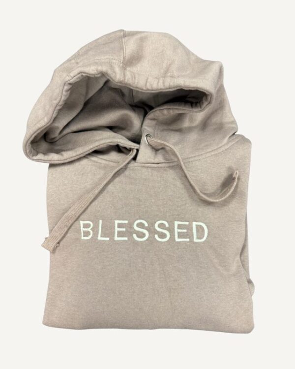 Brown x Cream Blessed Hoodie